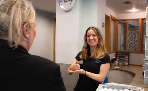 Sign language course at Lancaster House