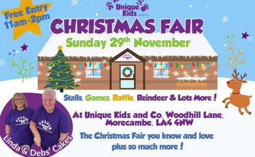 Unique kidz Christmas Fair Morecambe